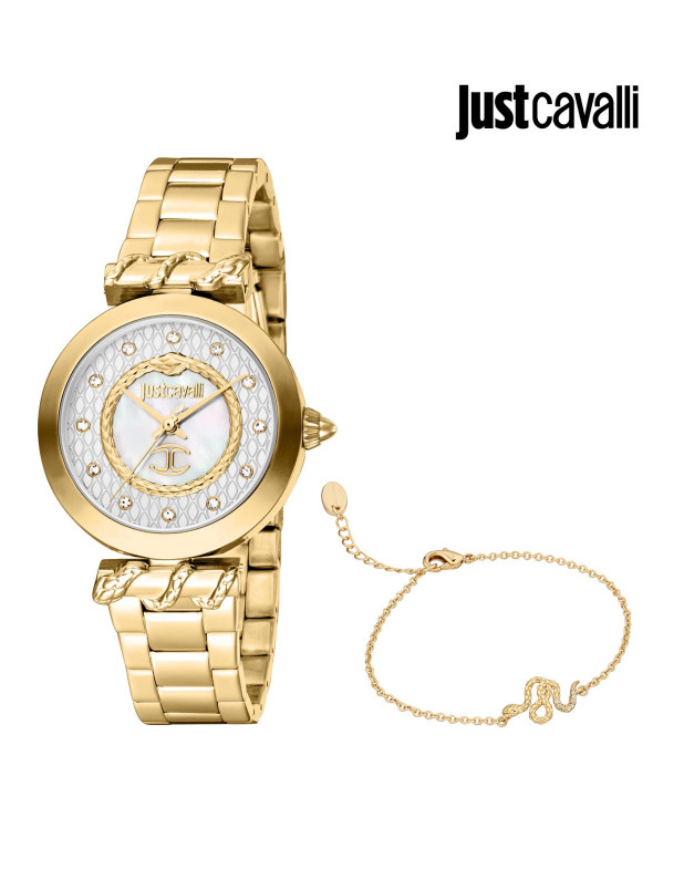 Just Cavalli Ladies Watch with Bracelet